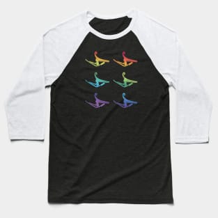 Guitar Capo Colorful Theme Baseball T-Shirt